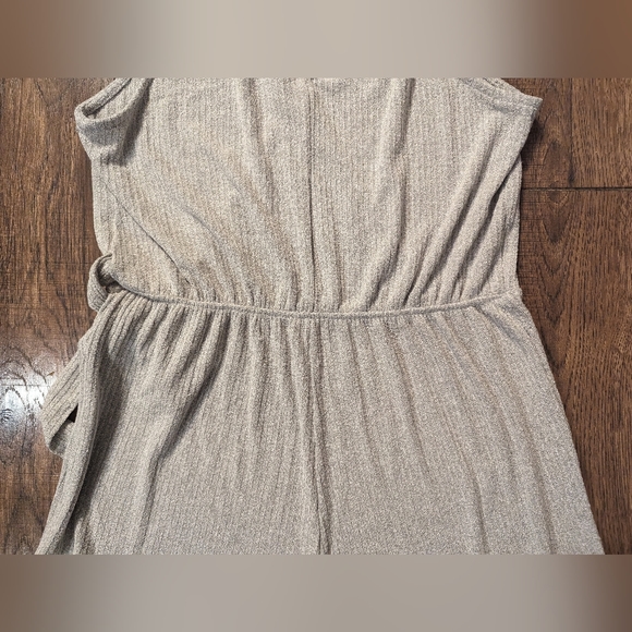 HEATHERLY Delia Side Tie Knit Romper Light Gray Size 2X Stretchy Soft Comfy NWT! - Picture 16 of 16